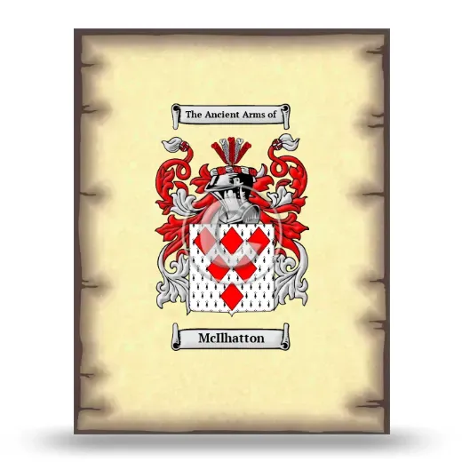 McIlhatton Coat of Arms Print