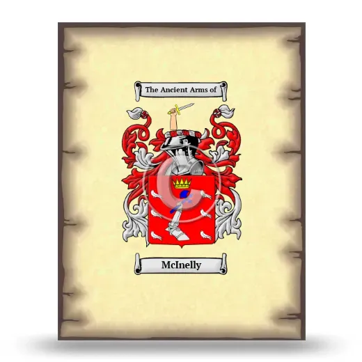 McInelly Coat of Arms Print