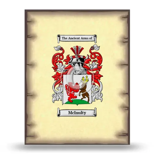 McInulty Coat of Arms Print