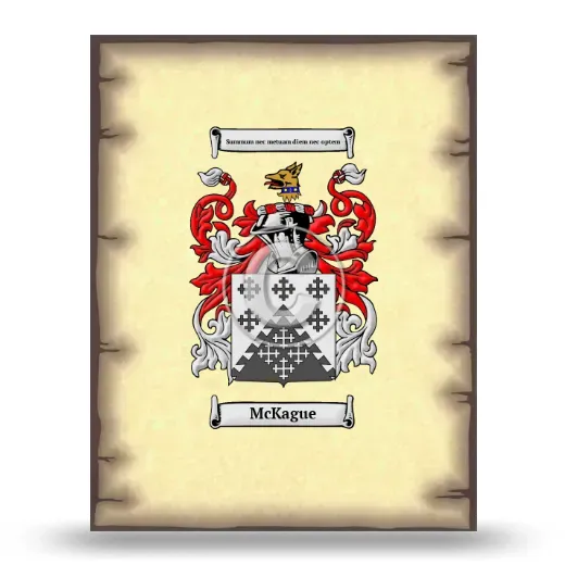 McKague Coat of Arms Print