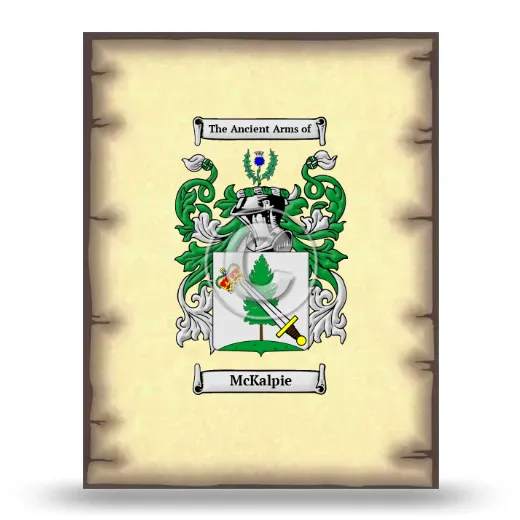 McKalpie Coat of Arms Print
