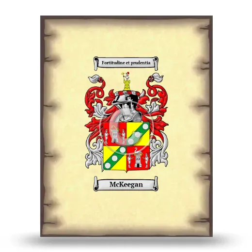 McKeegan Coat of Arms Print