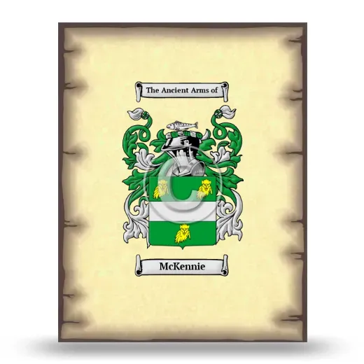 McKennie Coat of Arms Print