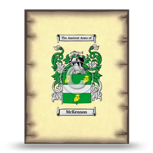 McKennon Coat of Arms Print