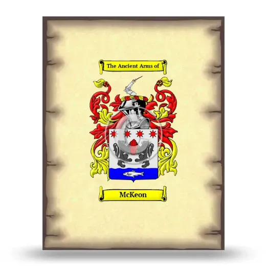 McKeon Coat of Arms Print