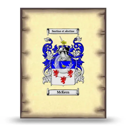 McKern Coat of Arms Print