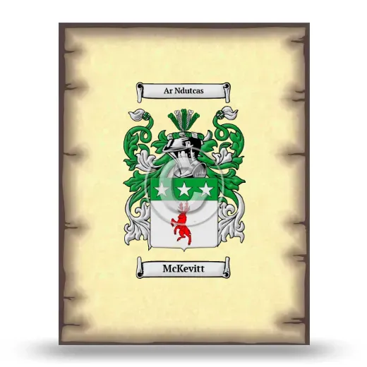 McKevitt Coat of Arms Print
