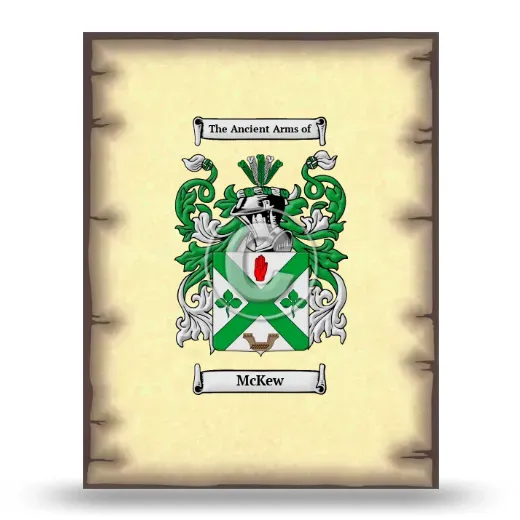 McKew Coat of Arms Print