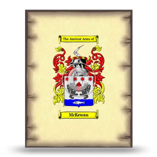 McKewan Coat of Arms Print