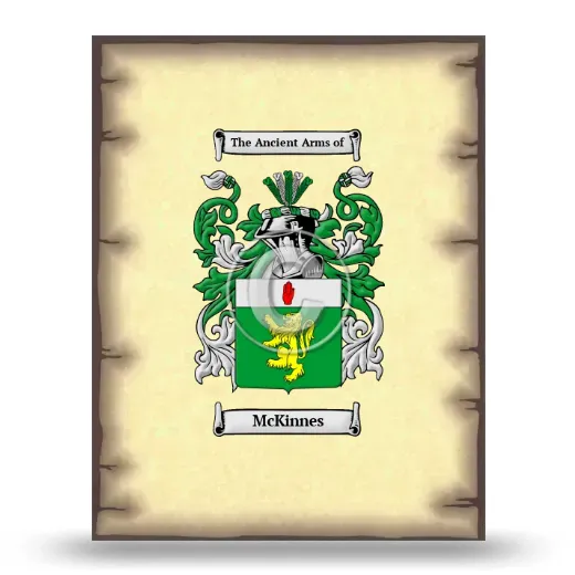 McKinnes Coat of Arms Print