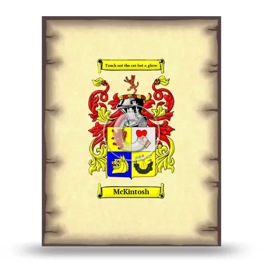 McKintosh Coat of Arms Print