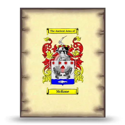 McKone Coat of Arms Print