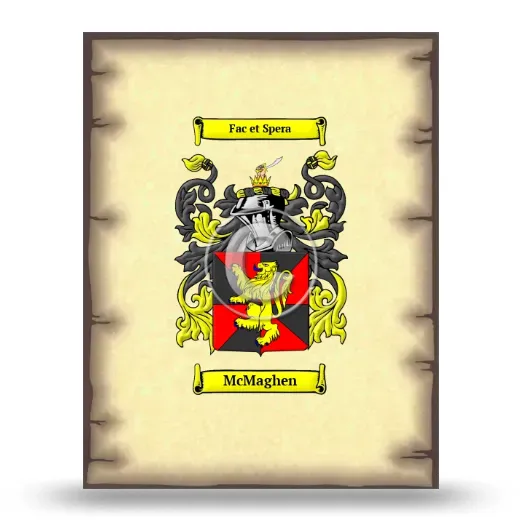 McMaghen Coat of Arms Print