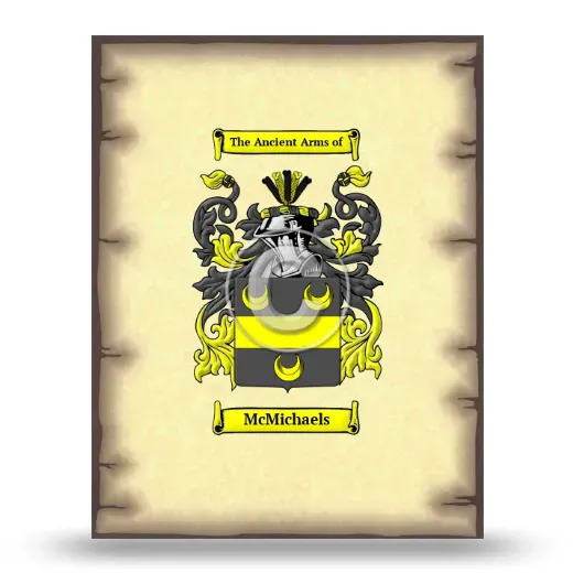 McMichaels Coat of Arms Print