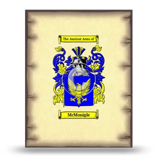 McMonigle Coat of Arms Print