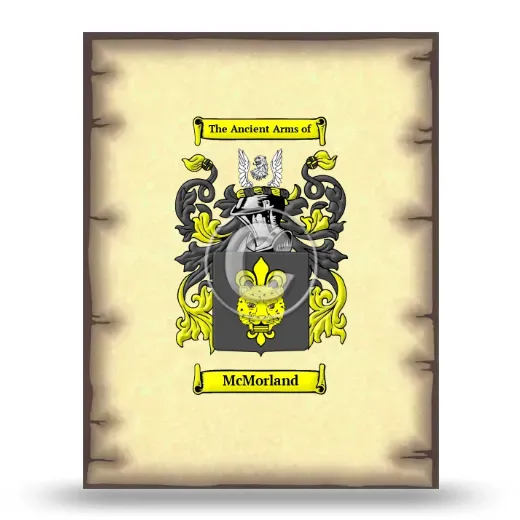 McMorland Coat of Arms Print