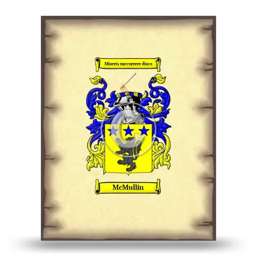 McMullin Coat of Arms Print