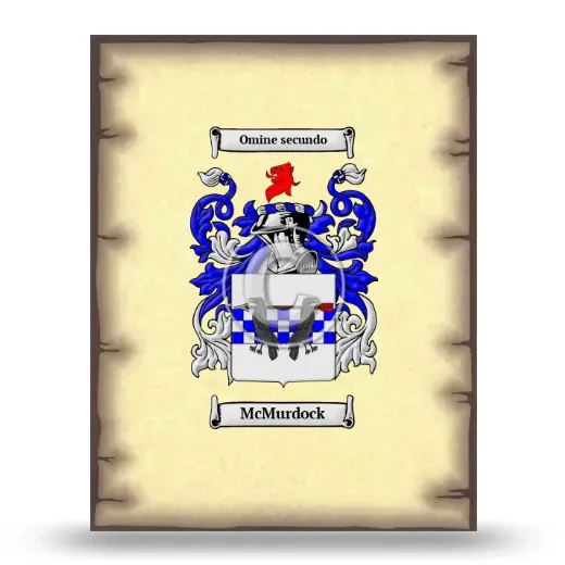 McMurdock Coat of Arms Print