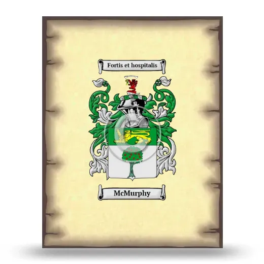 McMurphy Coat of Arms Print