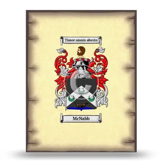 McNabb Coat of Arms Print