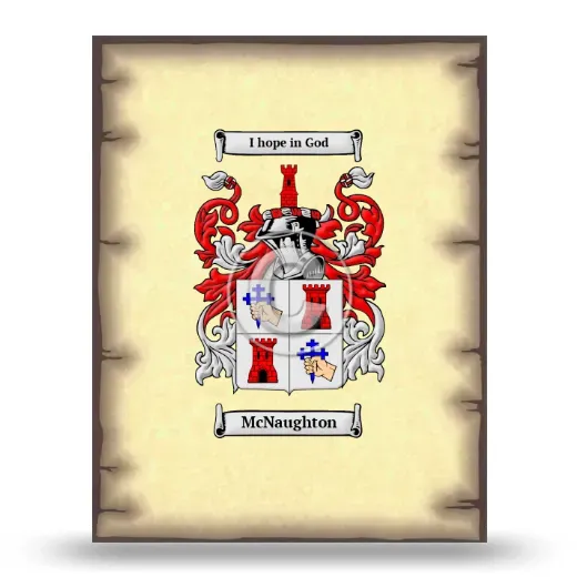 McNaughton Coat of Arms Print