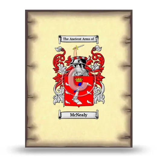 McNealy Coat of Arms Print