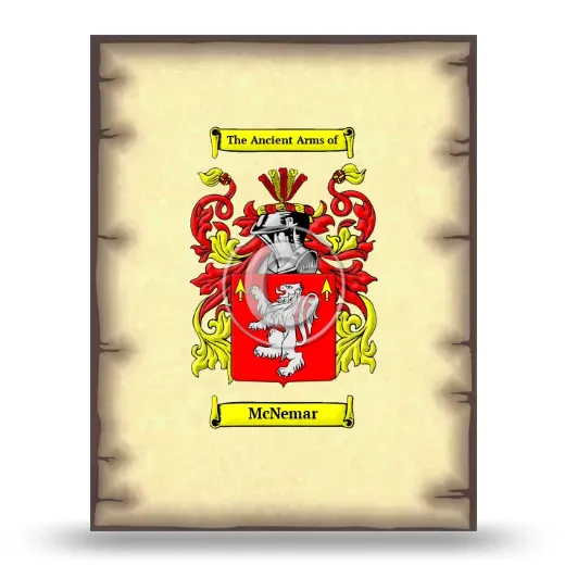McNemar Coat of Arms Print