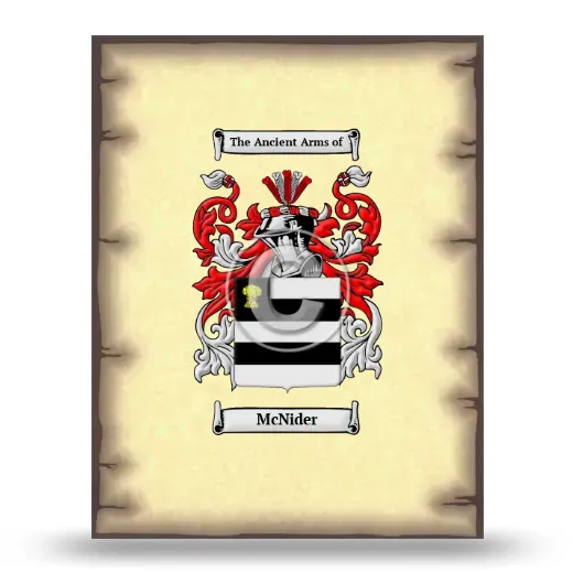 McNider Coat of Arms Print