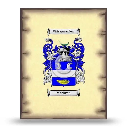 McNiven Coat of Arms Print