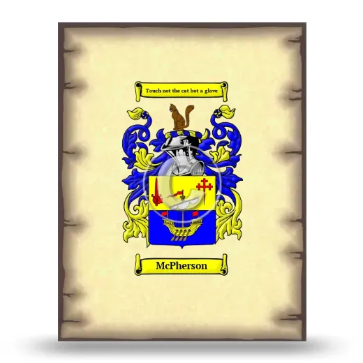 McPherson Coat of Arms Print