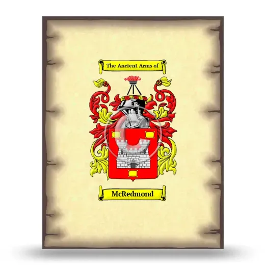 McRedmond Coat of Arms Print