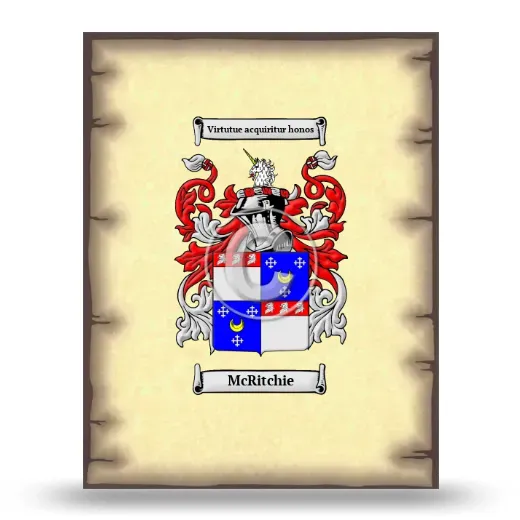 McRitchie Coat of Arms Print