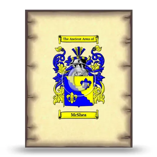 McShea Coat of Arms Print