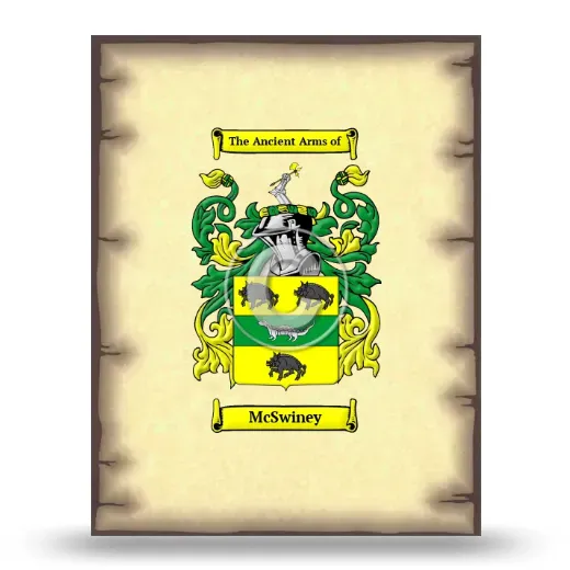 McSwiney Coat of Arms Print