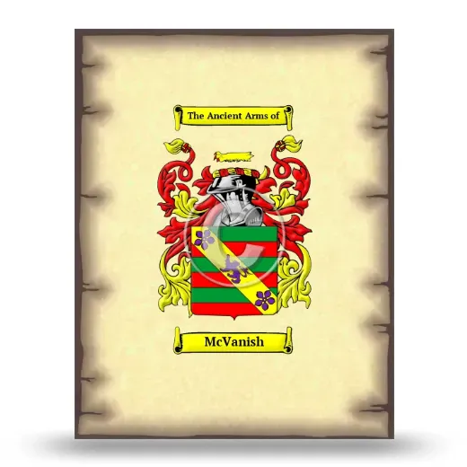 McVanish Coat of Arms Print