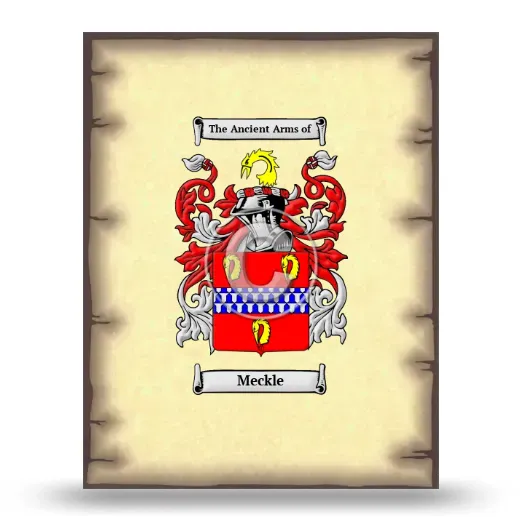 Meckle Coat of Arms Print