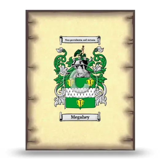 Megahey Coat of Arms Print