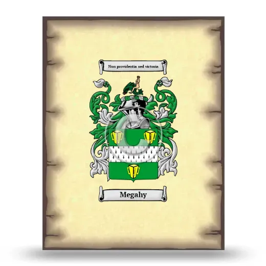 Megahy Coat of Arms Print