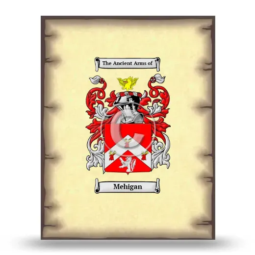 Mehigan Coat of Arms Print