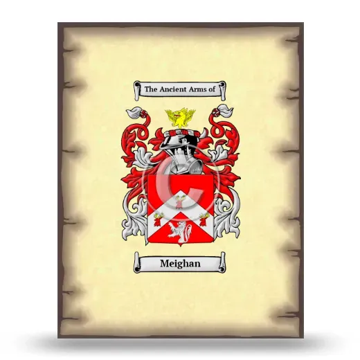 Meighan Coat of Arms Print