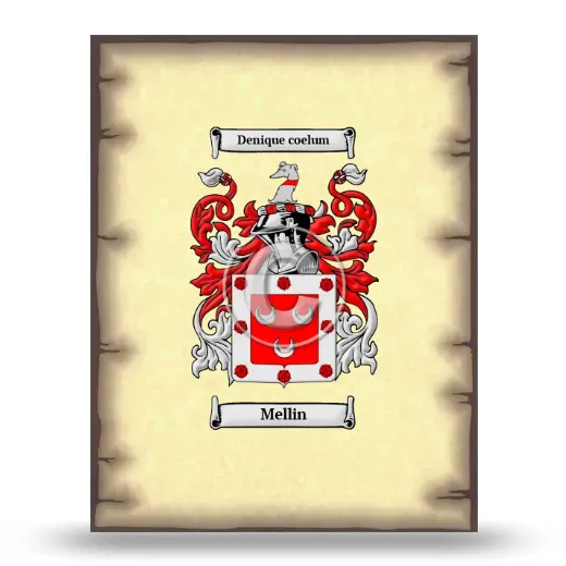 Mellin Coat of Arms Print