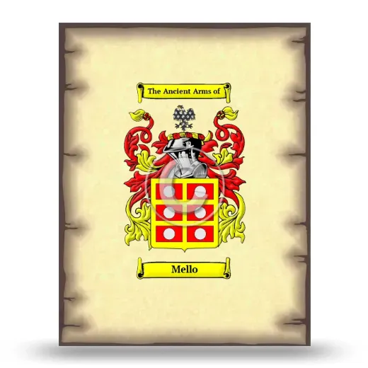 Mello Coat of Arms Print