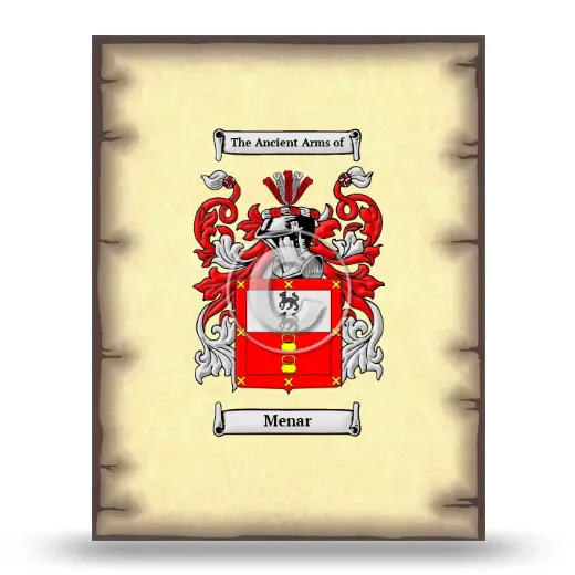 Menar Coat of Arms Print