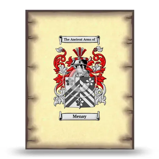 Menay Coat of Arms Print