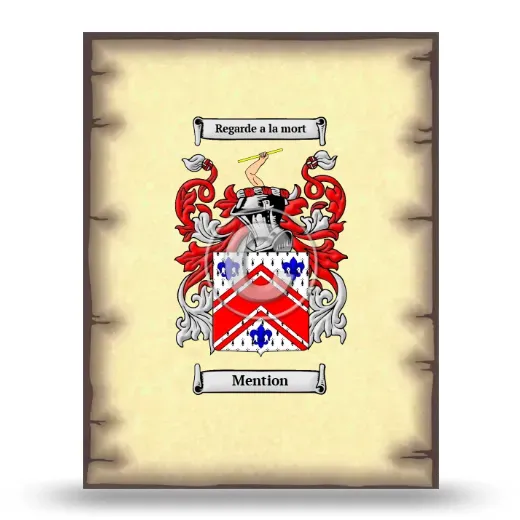 Mention Coat of Arms Print