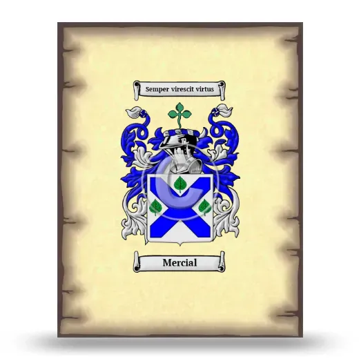 Mercial Coat of Arms Print