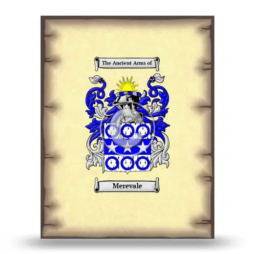 Merevale Coat of Arms Print