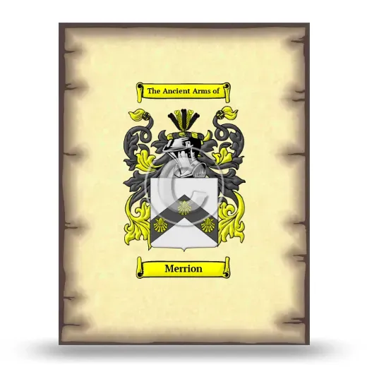 Merrion Coat of Arms Print