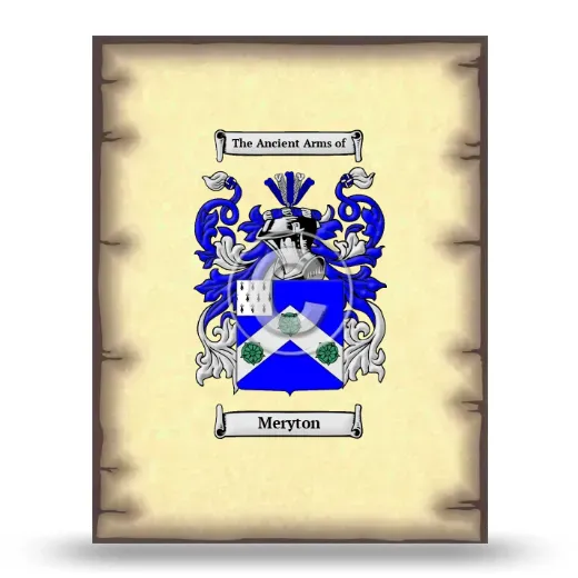 Meryton Coat of Arms Print