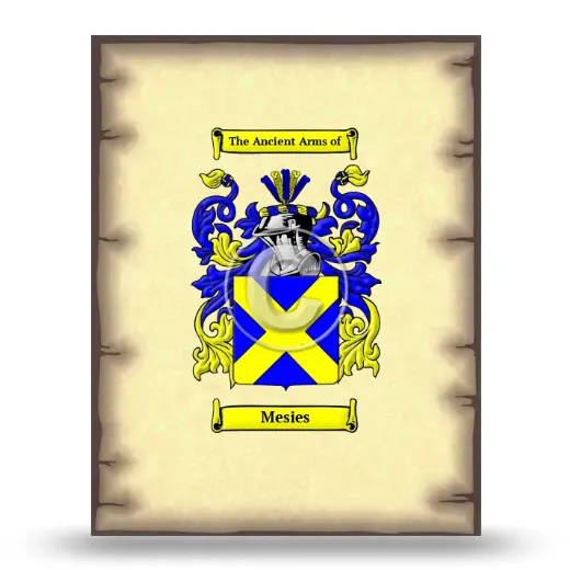 Mesies Coat of Arms Print